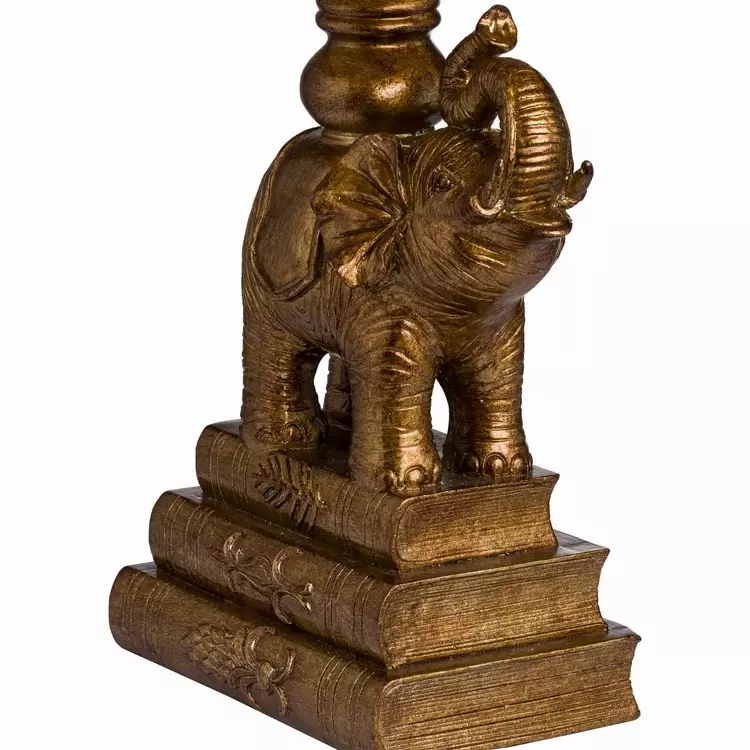 Green shop elephant lamp